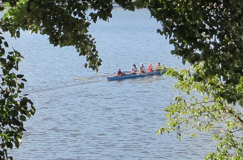 Blick auf das Binnenalster